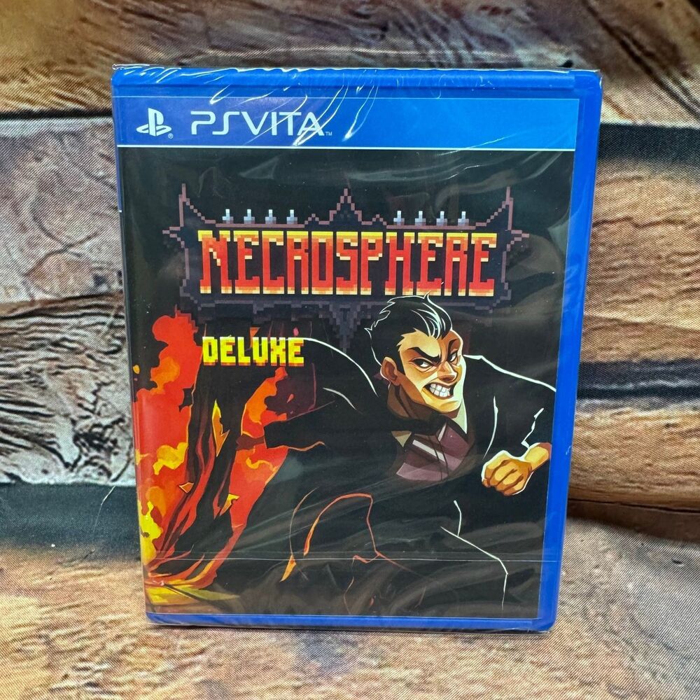 Necrosphere Deluxe PS Vita Game New Sealed Strictly Limited Games SLG 20 Metroid